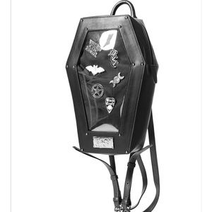 ⚰️ Blackcraft Cult Pin Collector - Coffin Backpack🌙 NWT